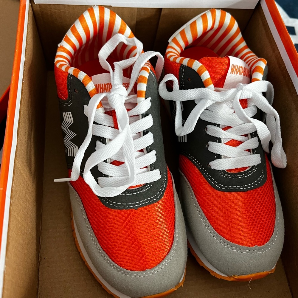 Whataburger kids shoes